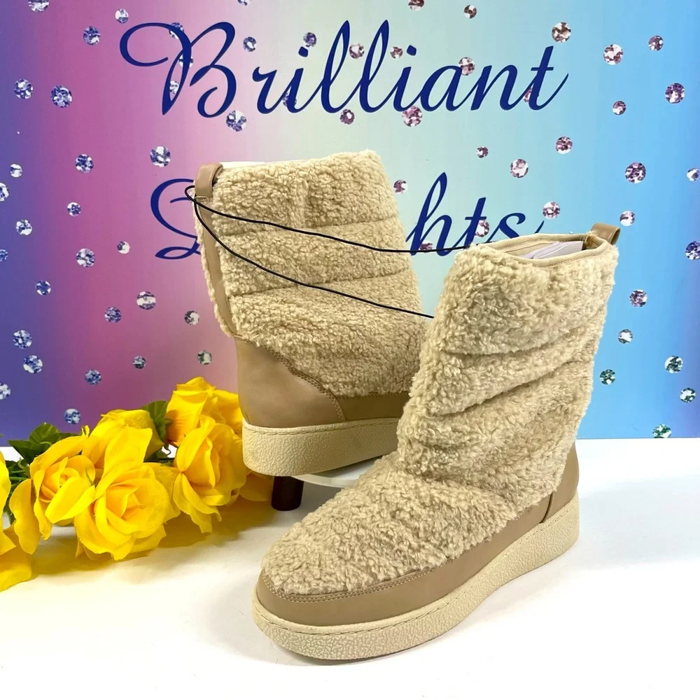 WARM FUZZY WINTER BOOTS